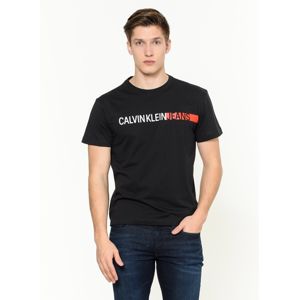 Calvin Klein pánské černé tričko - M (BAE)